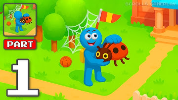 Bugs in Aquarium: Tiny Land - Gameplay Walkthrough Part 1 - Small Bug Ocean Game (iOS, Android)