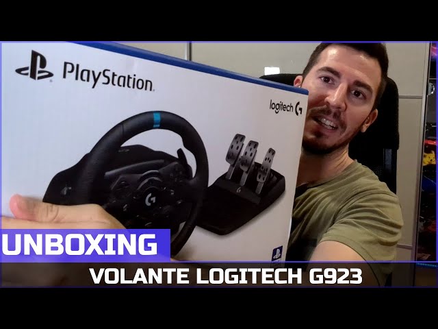 UNBOXING VOLANTE LOGITECH G923 (PS5 - PC - ARCADE) - Ahora sí, ¡me despido  de la vida! 