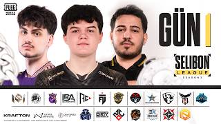 PUBG MOBİLE SELİBON LEAGUE 1. GÜN #pubgmobile