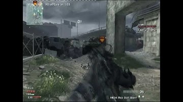 MW3 MK14 Red Dot Headquarters Gameplay - Part 2