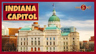 INDIANA STATE CAPITOL Drone Video