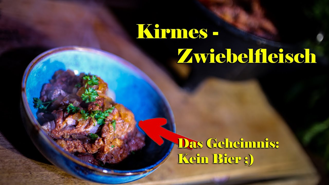 SO bekommst Du Nackensteaks vom Schwein SUPER zart - Zwiebelfleisch aus dem Dutch Oven