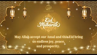 2025 Eid al-Fitr Khutba by Sheikh Ayub Rashid