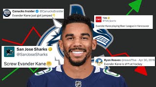 Why Evander Kane Is the Most Controversial Canuck Ever