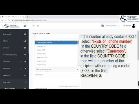 Send Quick SMS on Techsoft Bulk SMS