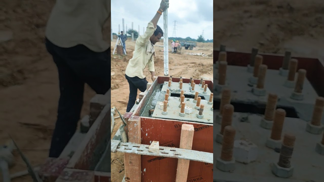 Bolts Fixed | Pedestal Casting Done 🔥😱👌 