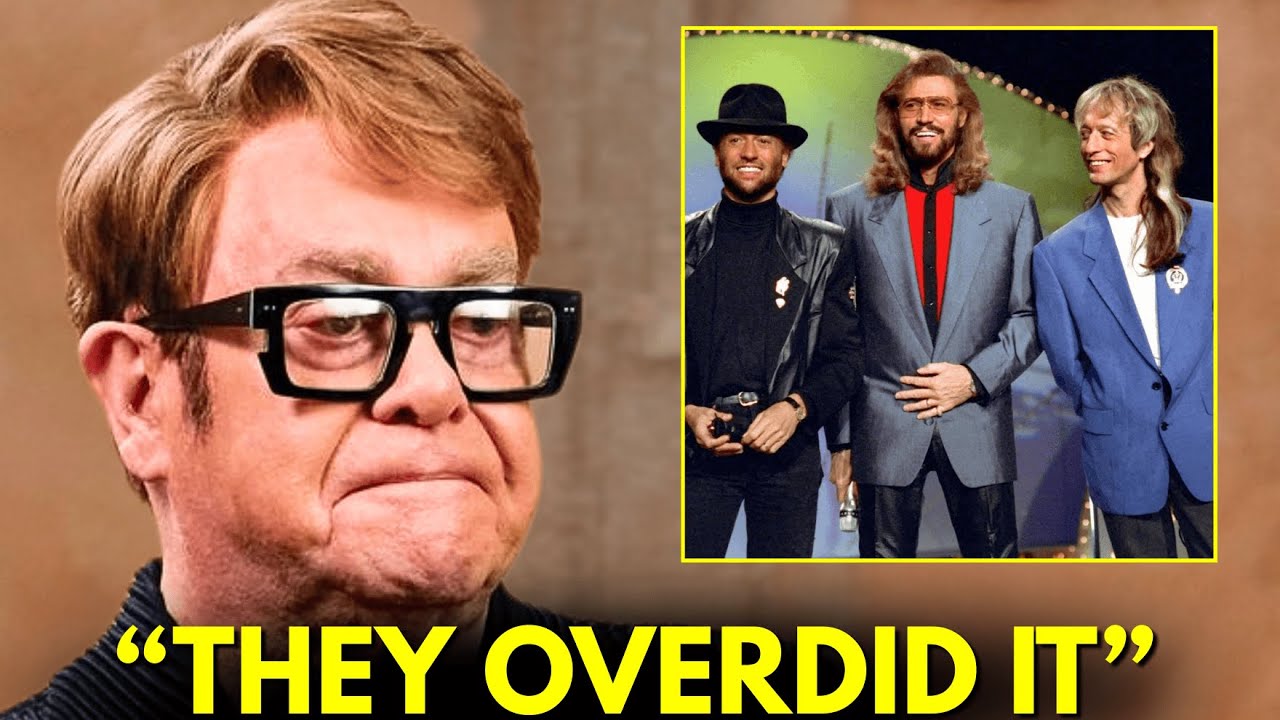 The Comment Elton John Made That Robin Gibb Took Personally