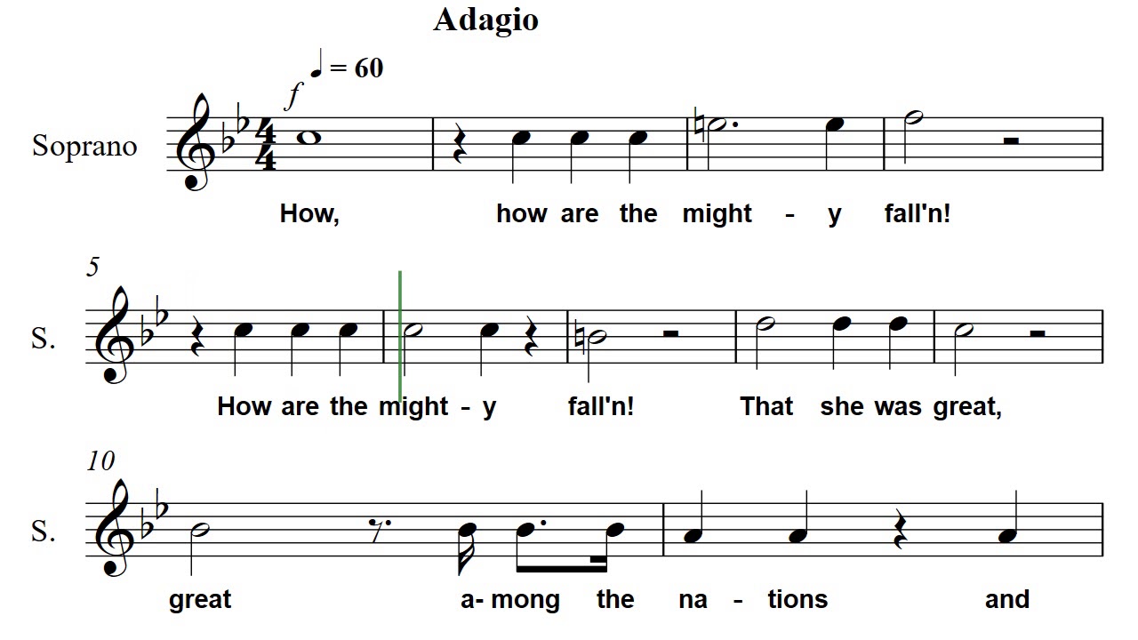 Händel Funeral anthem for Queen Caroline 06 Soprano YouTube