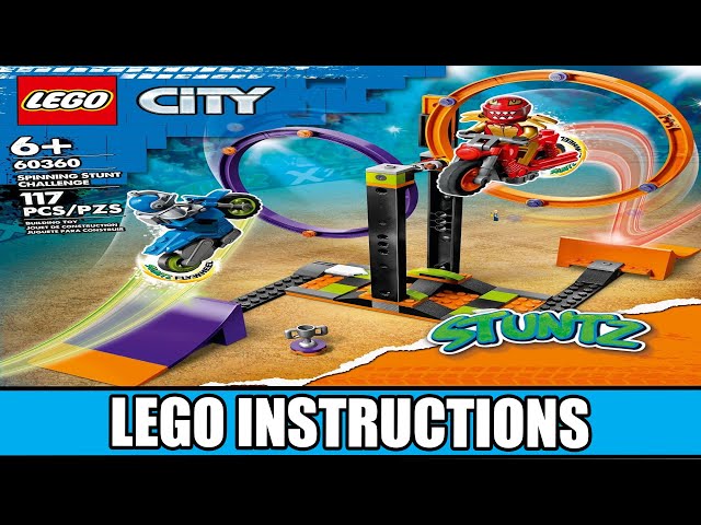 LEGO Instructions | City | 60360 | Spinning Stunt Challenge - YouTube