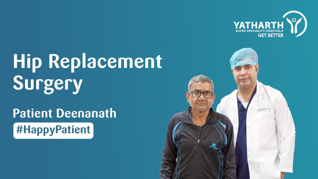 Happy Patient | Hip Replacement Surgery | Dr. Nikhil Sachdeva | Yatharth Hospital, Sec-20, Faridabad