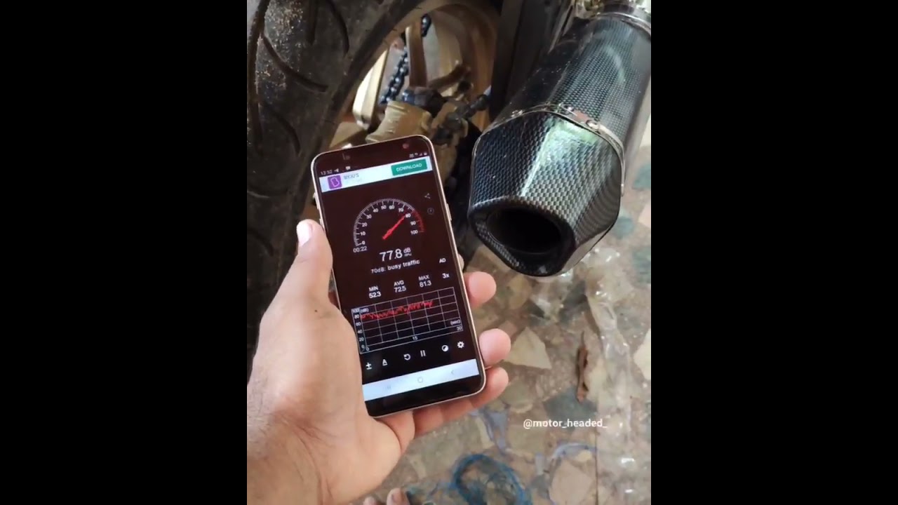 akrapovic lets check the loud🔥