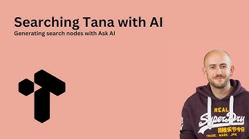 Searching Tana with AI