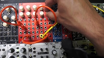 ADDAC 601 Fixed Filter Bank Self Patched Part One