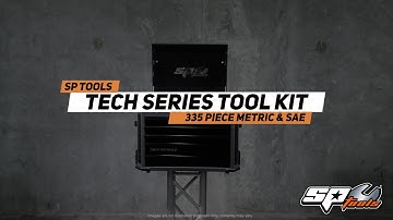 SP TOOLS | SP52275DX - TECH SERIES TOOL KIT - 335PC METRIC/SAE