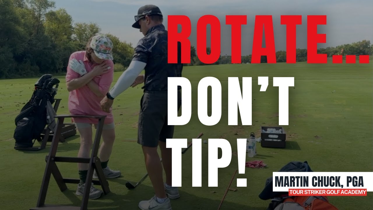 Как создать пространство для удара в гольфе | Мартин Чак | Tour Striker Golf