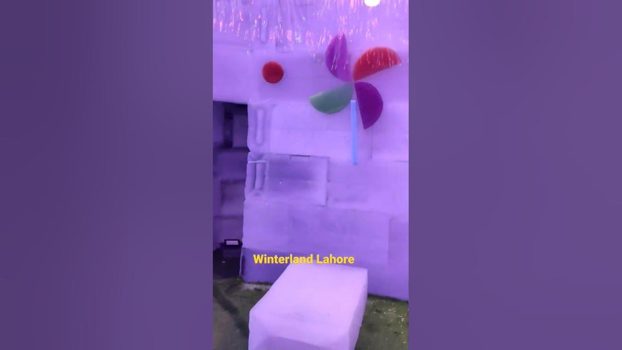 Winterland lahore viral fun kidsvideo winterland youtube