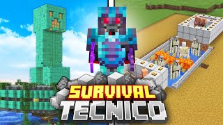 Hice una MEGA GRANJA de CREEPERS &amp; Mini GRANJA de HIERRO en MINECRAFT 1.21.10!✌ #3