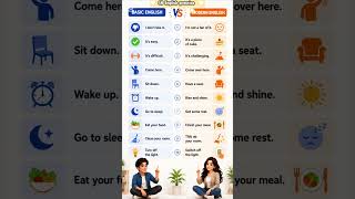 Basic English vs Modern Spoken English | Speak English Like Native Speakers | SN English Practice