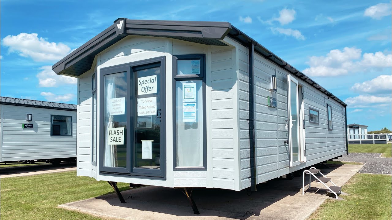 Стационарный караван Willerby Brookwood 2023 года! 38x12 футов | 2 спальни / вмещает 6 человек 🌅С...