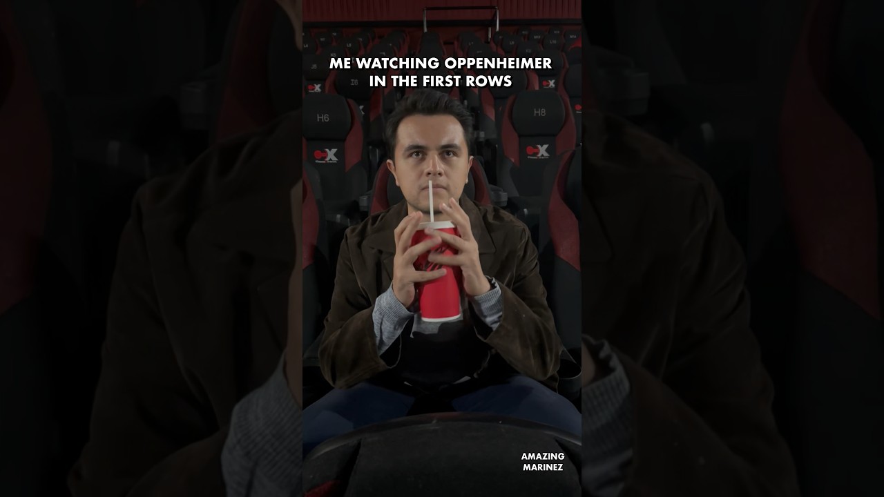 Me watching Oppenheimer in the first rows 🤯 | “Can You Hear The Music” 