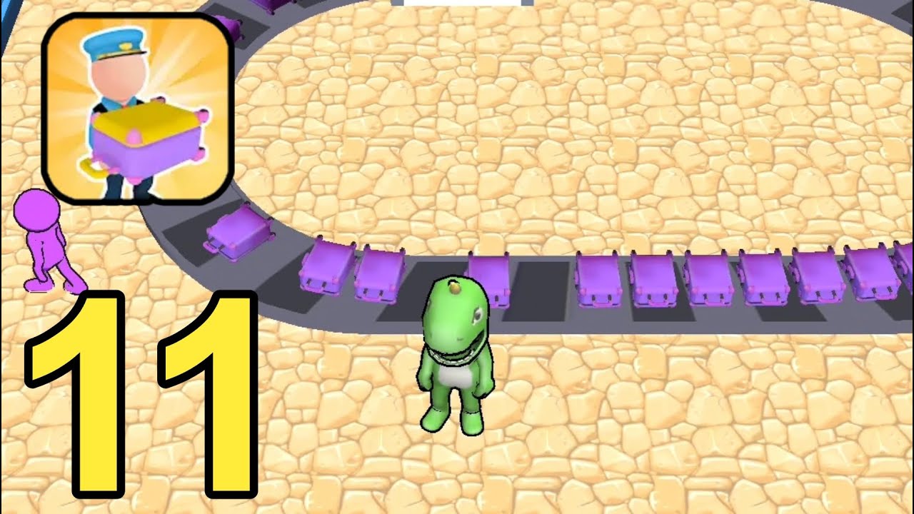 Airport Rush 3D - Gameplay Walkthrough Part 11 Upgraded to Level 5  ( Android,iOS )