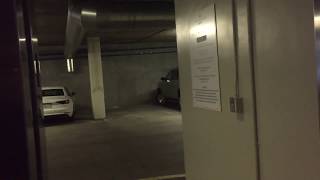Grocery Beep ThyssenKrupp Hydraulic Parking Elevator @ SpringHill Suites by Marriott, Burbank, CA
