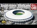 FIFA女子ワールドカップ2027ブラジル全会場 4Kドローン / Os 8 estádios icônicos do Brasill – Copa do Mundo Feminina da 2027