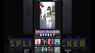 Split Flicker Effect Capcut #shorts #youtubeshorts #shortsvideo