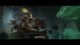 Attack on static dungeon episode 25 阿尔比恩保护小骷髅第二十五期 | Astral staff | albion online
