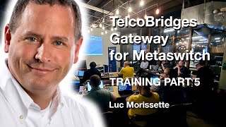Tmedia for Metaswitch Training Part 5 - Sigtran M2UA for Signaling Gateway