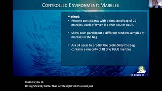 Celebrity Gregg Willcox - Improving the Accuracy of Collaborative Probabilistic Forecasts with Slider-Swarms Wealth