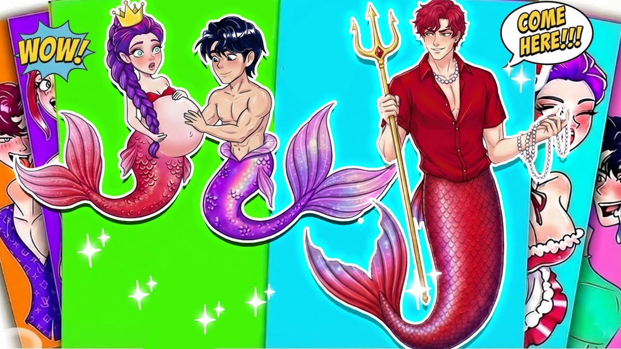 K-Pop Demon Hunters: Get Out! Rumi & Jinu are Pursuing Abby Saja Mermaid 💔 | Sticker Book DIY