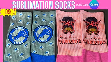 SUBLIMATION TUTORIAL: DIY Gift Ideas | Sublimation Socks | Silky Socks