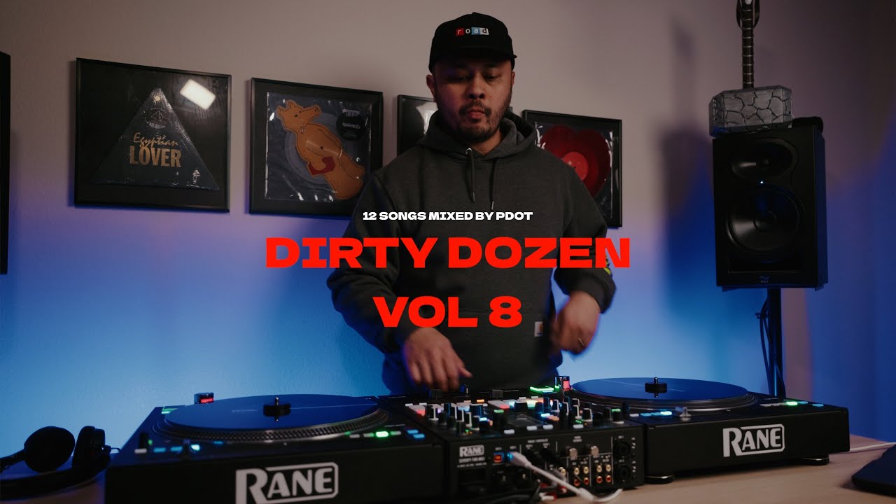REAL HIP-HOP DJ Mix (Rawkus Records Tribute) - Dirty Dozen Vol 8