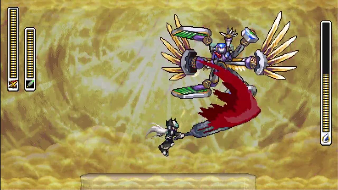 Rockman X8 Demake "Touch Mod" v1.2.2 | Sigma & Lumine Final Boss Fight NO DAMAGE