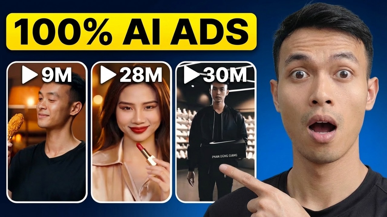 Khủng khiếp! Đây là video QUẢNG CÁO 100% bằng AI (Hướng dẫn + Prompt)