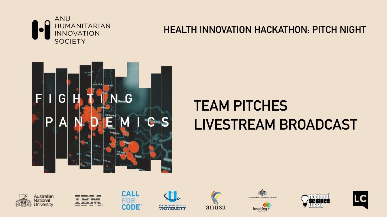 ANU HISoc Health Innovation Hackathon: Pitch Night