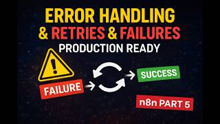 N8N Part 5 | Error Handling, Retries & Production Best Practices