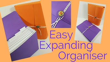 Expanding Organiser File | Video Tutorial