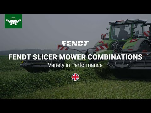 Fendt Slicer Mower Combinations – Variety in Performance