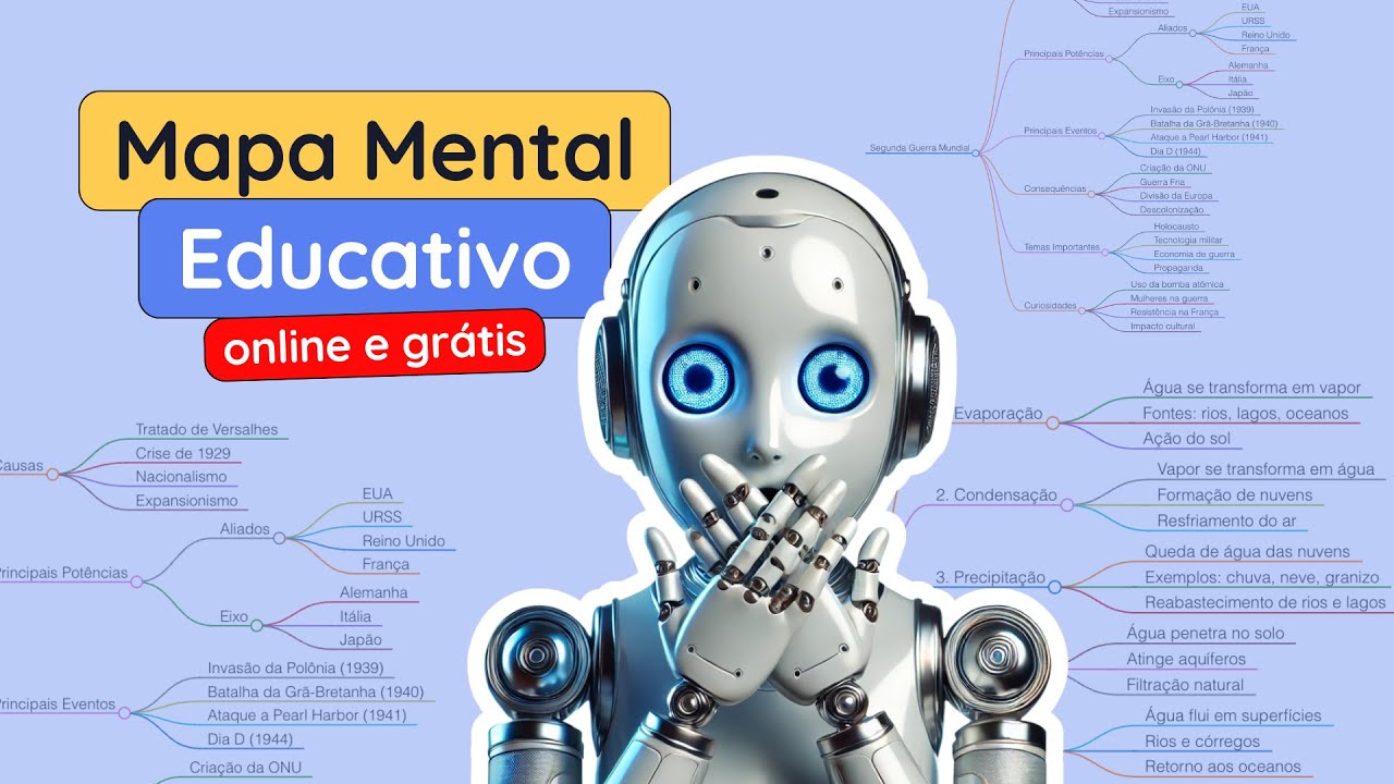 Como Criar Mapas Mentais Educativos com IA (Online e Gratuito) - YouTube