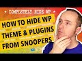 Hide WordPress Theme Name And Directories From The Source Code - Hide WordPress Plugins Too