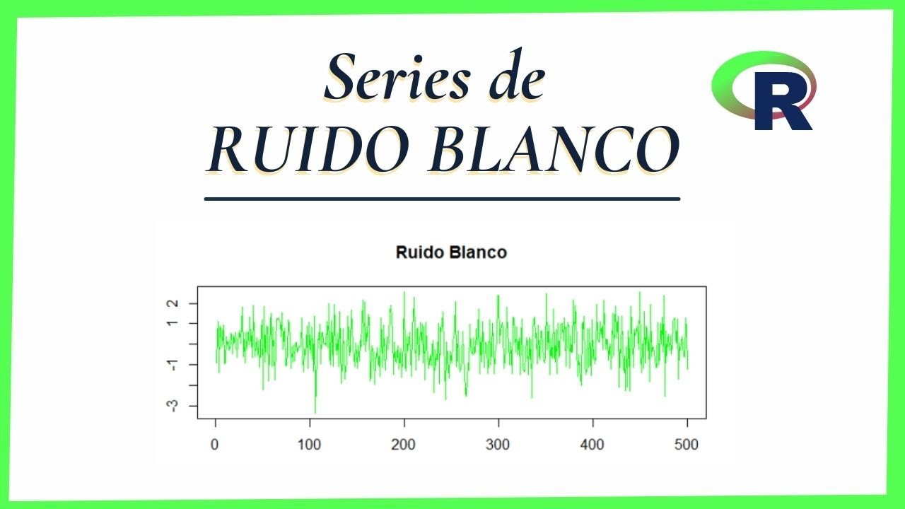 Qué es el RUIDO BLANCO?  Econometría en R 