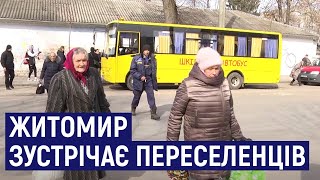 Житомир продовжує приймати переселенців з Київщини