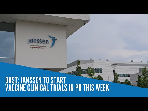 DOST: Janssen to start vaccine clinical trials in PH this week