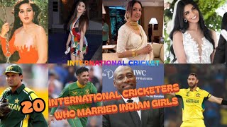 20 International Cricketers Who Married Indian Girls | Beautiful Cross-Border Love Stories
