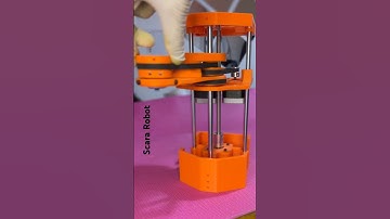 Scara Robot with steppers