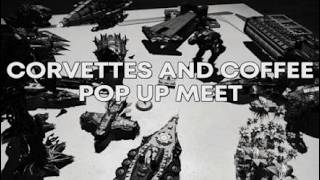 Corvettes and Coffee Pop Up Meet "Drone' Clips