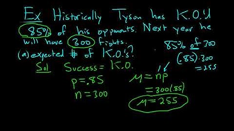 Mean and Standard Deviation of Binomial and the Ranged Rule of Thumb
