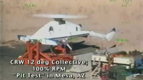 CRW Canard Rotor Wing X-50 Dragonfly